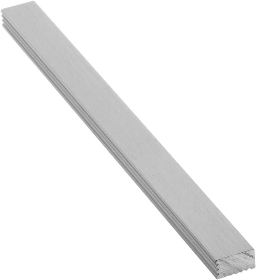 Profil fugowy U, aluminiowy szczotkowany 100 cm (9x5 mm)
