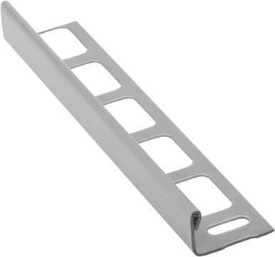 Profil narożny typ L 250 cm, stal nierdzewna szczotkowana, wysokość 10 mm