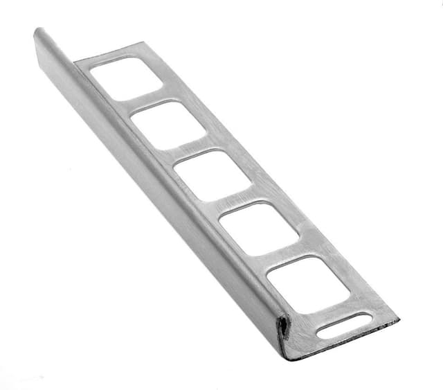 Profil narożny typu L, stal nierdzewna mat, 250cm, 8mm