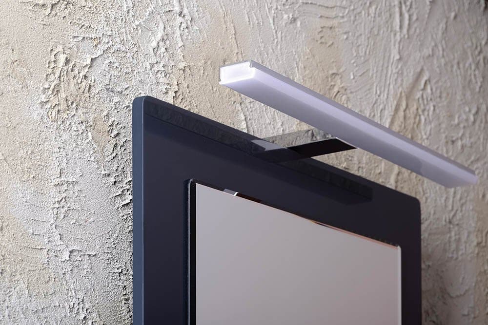 FELINA ścienne oświetlenie LED 10 W, chrom (458x15x112 mm)