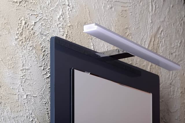FELINA ścienne oświetlenie LED 10 W, chrom (458x15x112 mm)