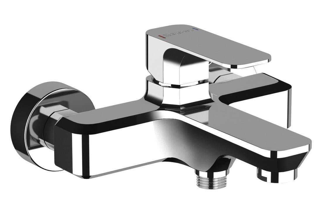 Bateria wannowa SPY ścienna, chrom (SPY)