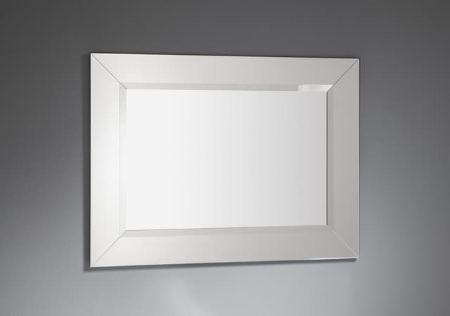 ARAK lustro fazowane z listwami, prostokątne 60x80 cm