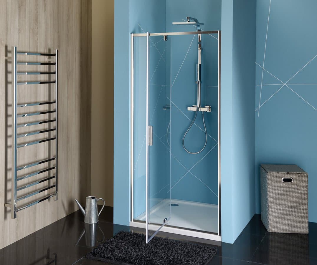EASY drzwi prysznicowe obrotowe 880-1020 mm, szkło przezroczyste