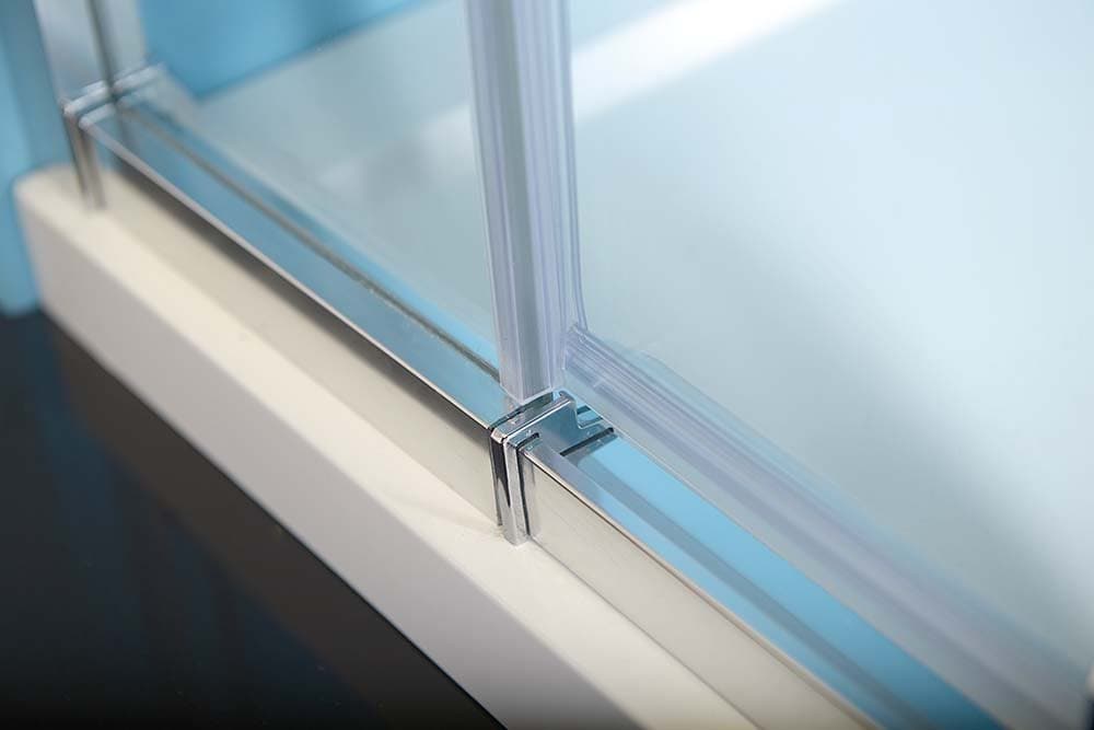 EASY drzwi prysznicowe obrotowe 880-1020 mm, szkło przezroczyste