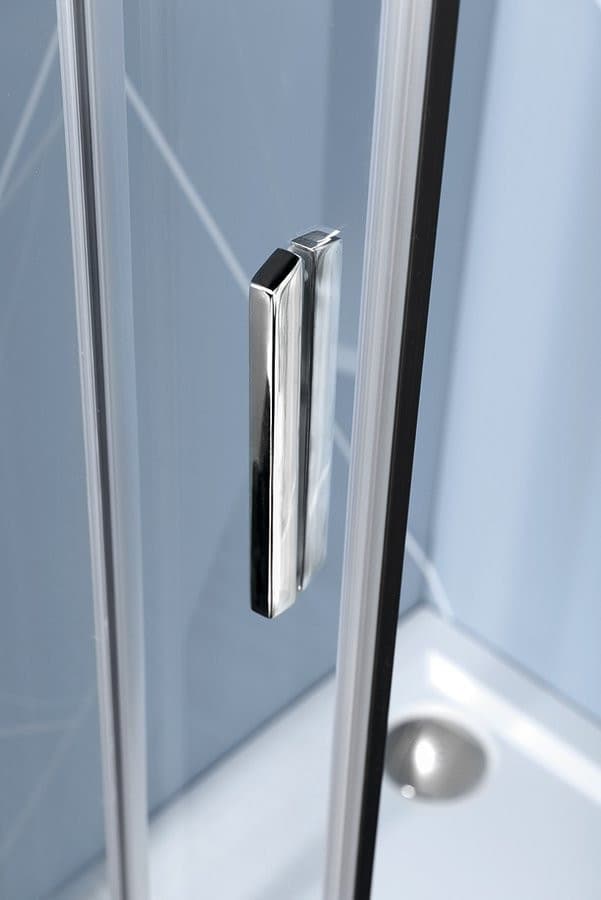 EASY kabina prysznicowa półokrągła 1200x900 mm z czystym szkłem, L/R