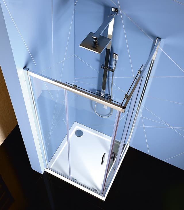 EASY kabina prysznicowa 900x800mm, szkło przezroczyste