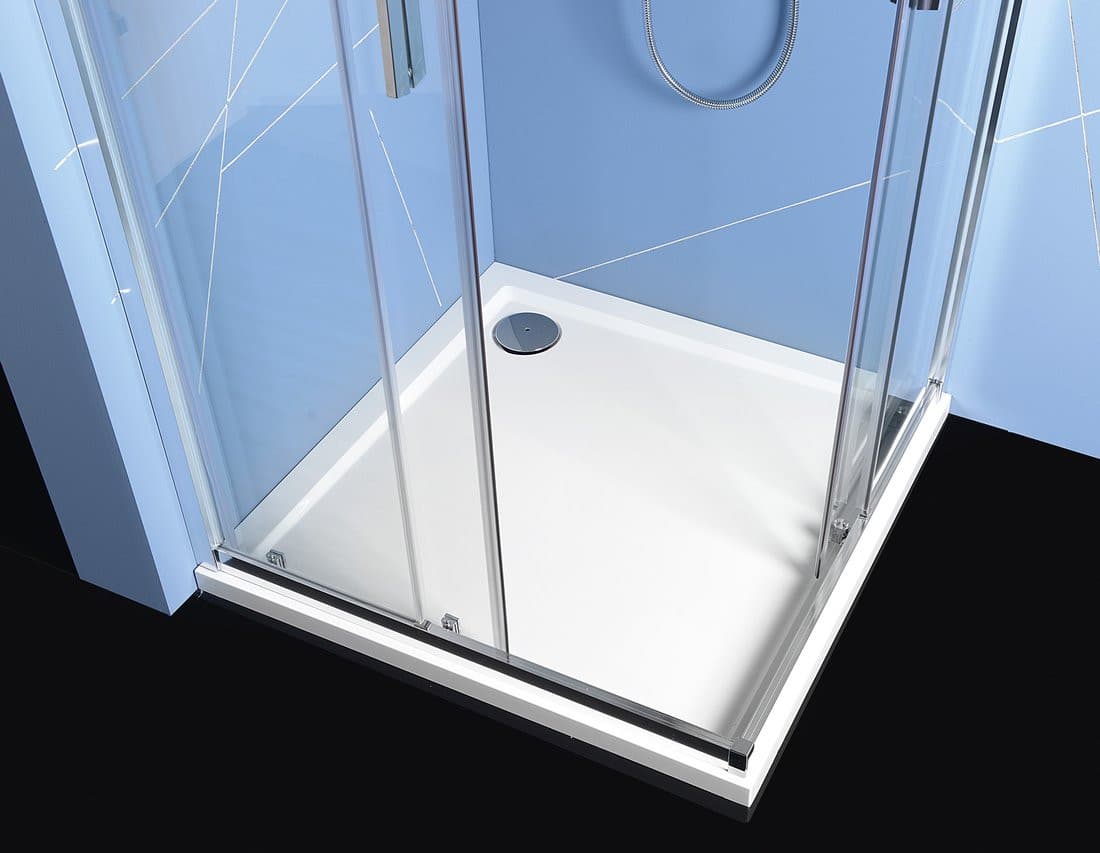 EASY kabina prysznicowa 900x800mm, szkło przezroczyste