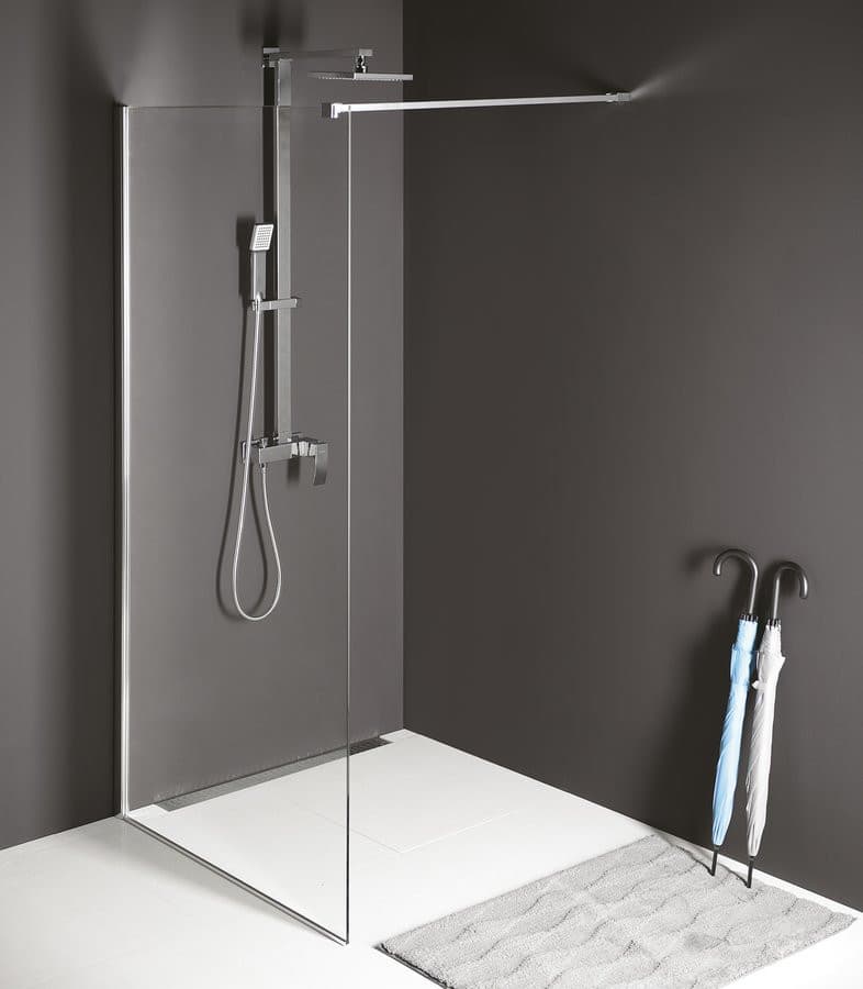 MODULAR SHOWER ścianka stała 800 mm, montaż do ściany