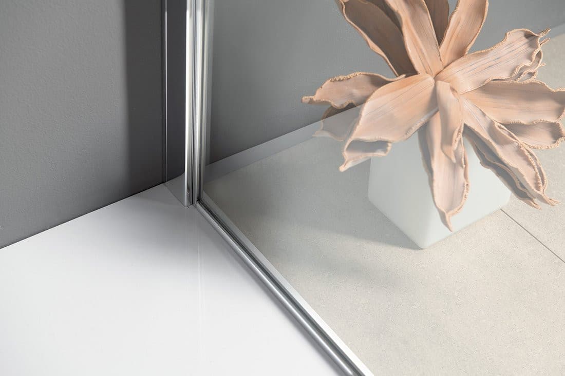 MODULAR SHOWER ścianka stała 800 mm, montaż do ściany