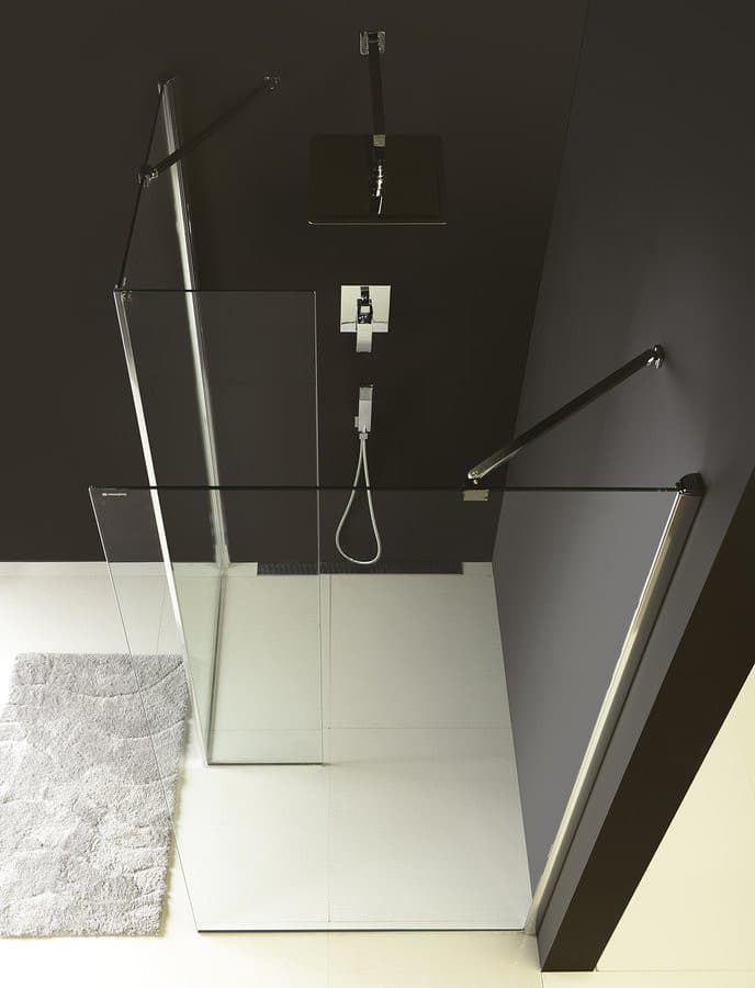 MODULAR SHOWER panel dodatkowy 400 mm, lewy do modułu 2