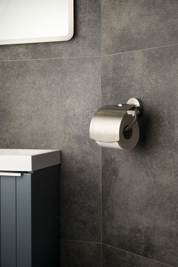 X-STEEL wieszak na papier toaletowy, matowa stal nierdzewna