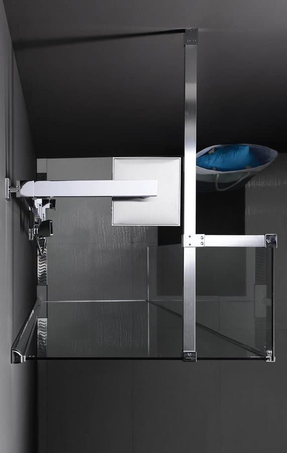 Wspornik chromowany do MSBR1, 800 mm