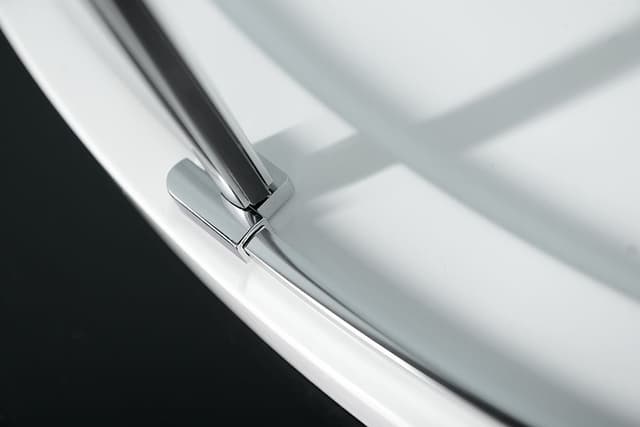 ZOOM kabina prysznicowa półokrągła 900x900mm, szkło czyste lewa