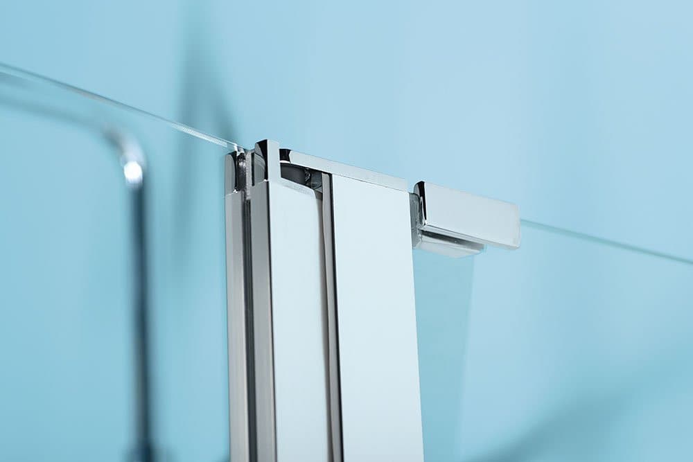 ZOOM drzwi prysznicowe 1800 mm, szkło hartowane z powłoką Antidrop