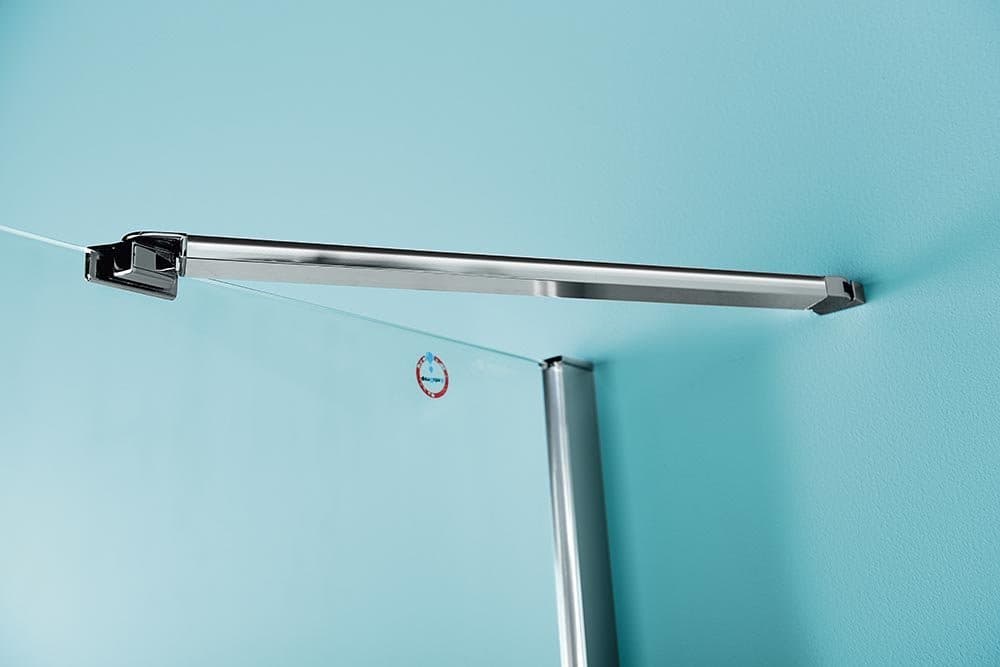 Ścianka boczna ZOOM 800 mm, szkło hartowane czyste z powłoką Antidrop