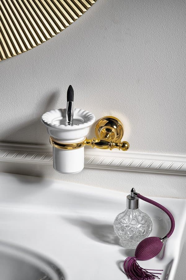 PERLA wisząci kubek ceramiczny, złoto