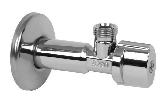 ARCO zawór kątowy długi A-80 1/2x3/8, anticalc, chrom