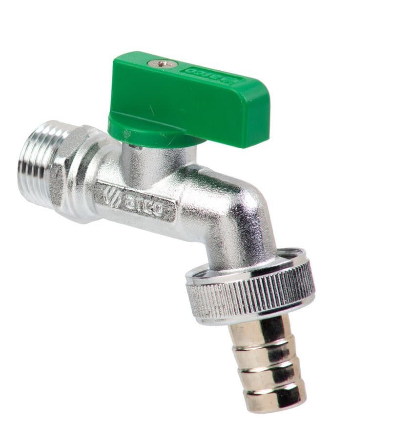 ARCO zawór ogrodowy Nano 1/2" x 3/4" z systemem anticalc