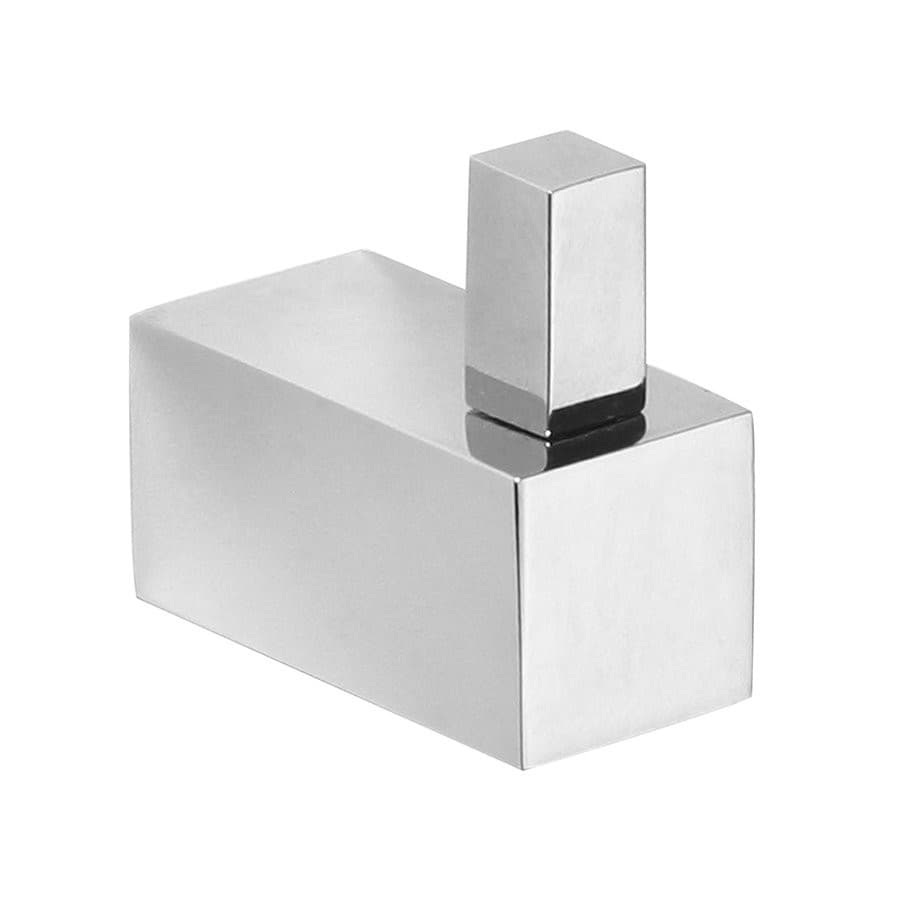 X-SQUARE wieszak narożny, chromowany kanciasty