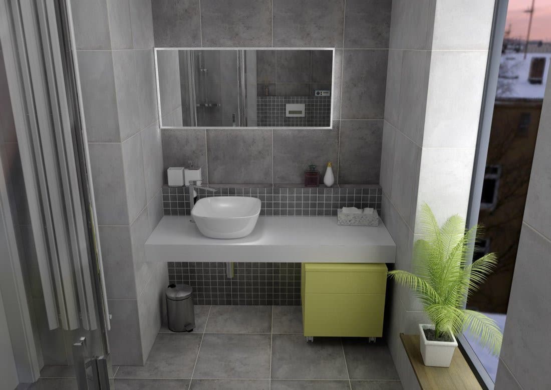 Blat kompozytowy TAILOR 70x50 cm Solid Surface wersja F