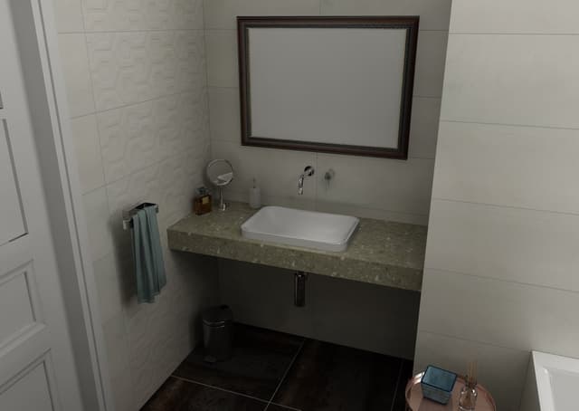 Blat kompozytowy TAILOR 70x50 cm Solid Surface wersja F