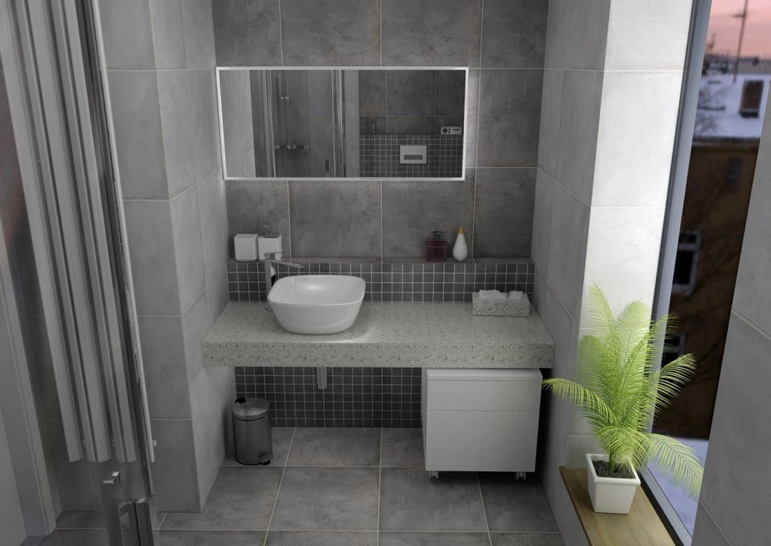 Blat kompozytowy TAILOR 70x50 cm Solid Surface wersja F