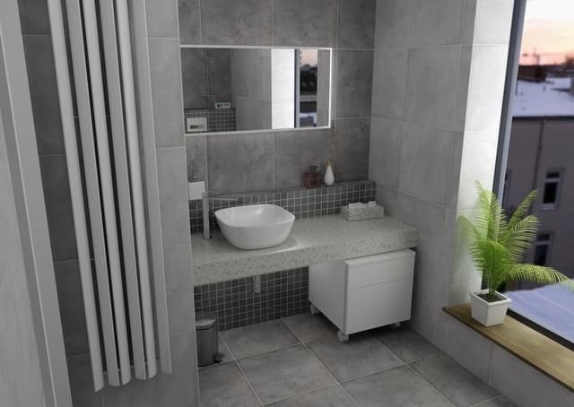 Blat kompozytowy TAILOR 70x50 cm Solid Surface wersja F