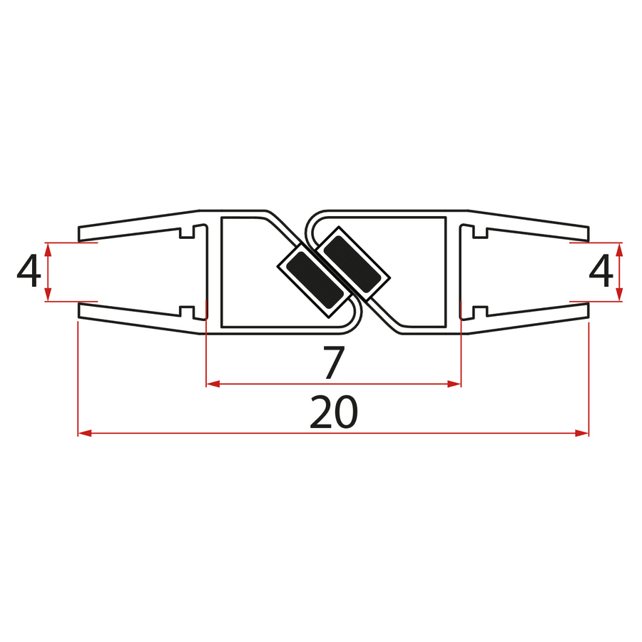 Uszczelka magnetyczna