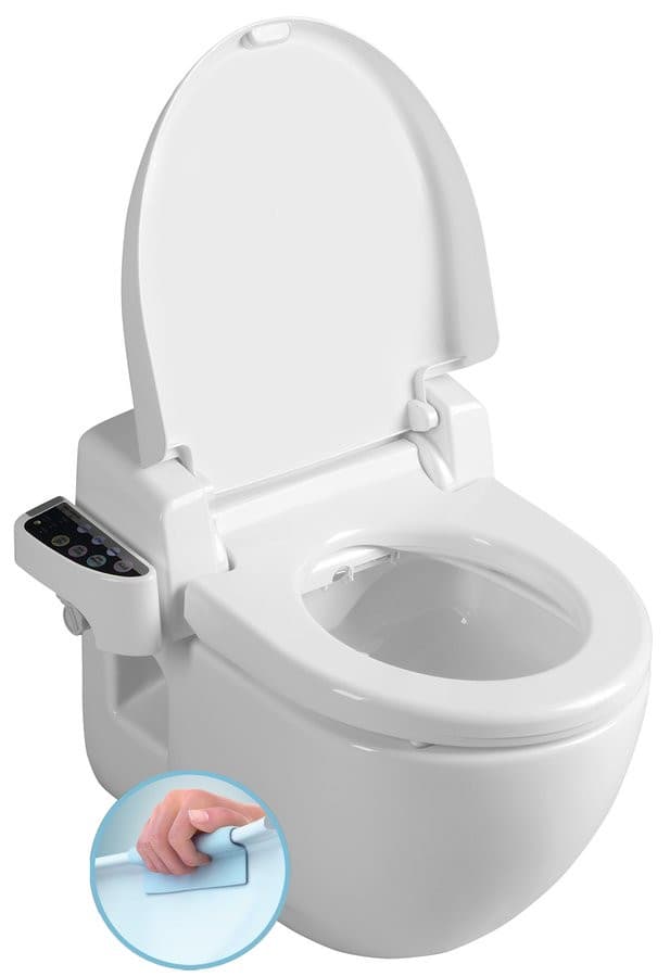 Miski WC ze zintegrowanym bidetem elektronicznym