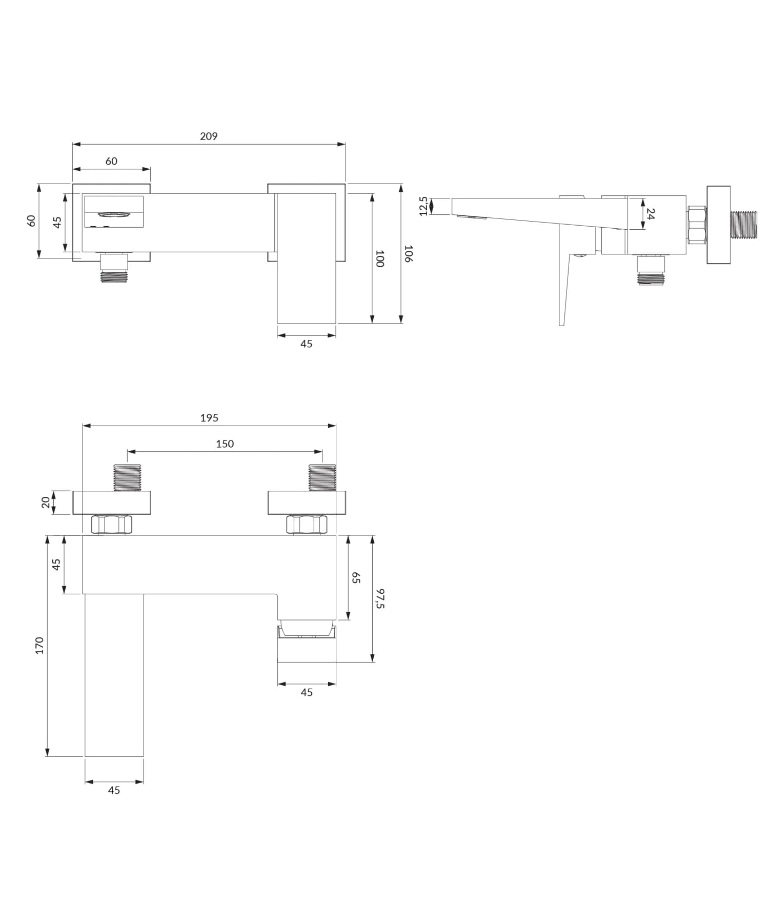 FR7130CR Rysunek techniczny