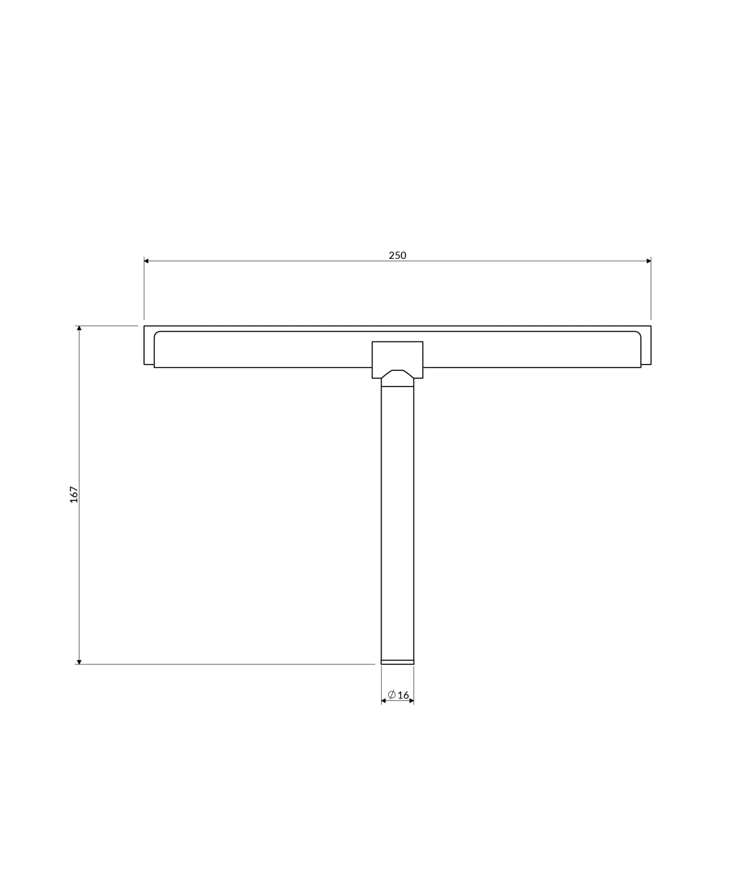 UN10900CR Rysunek techniczny