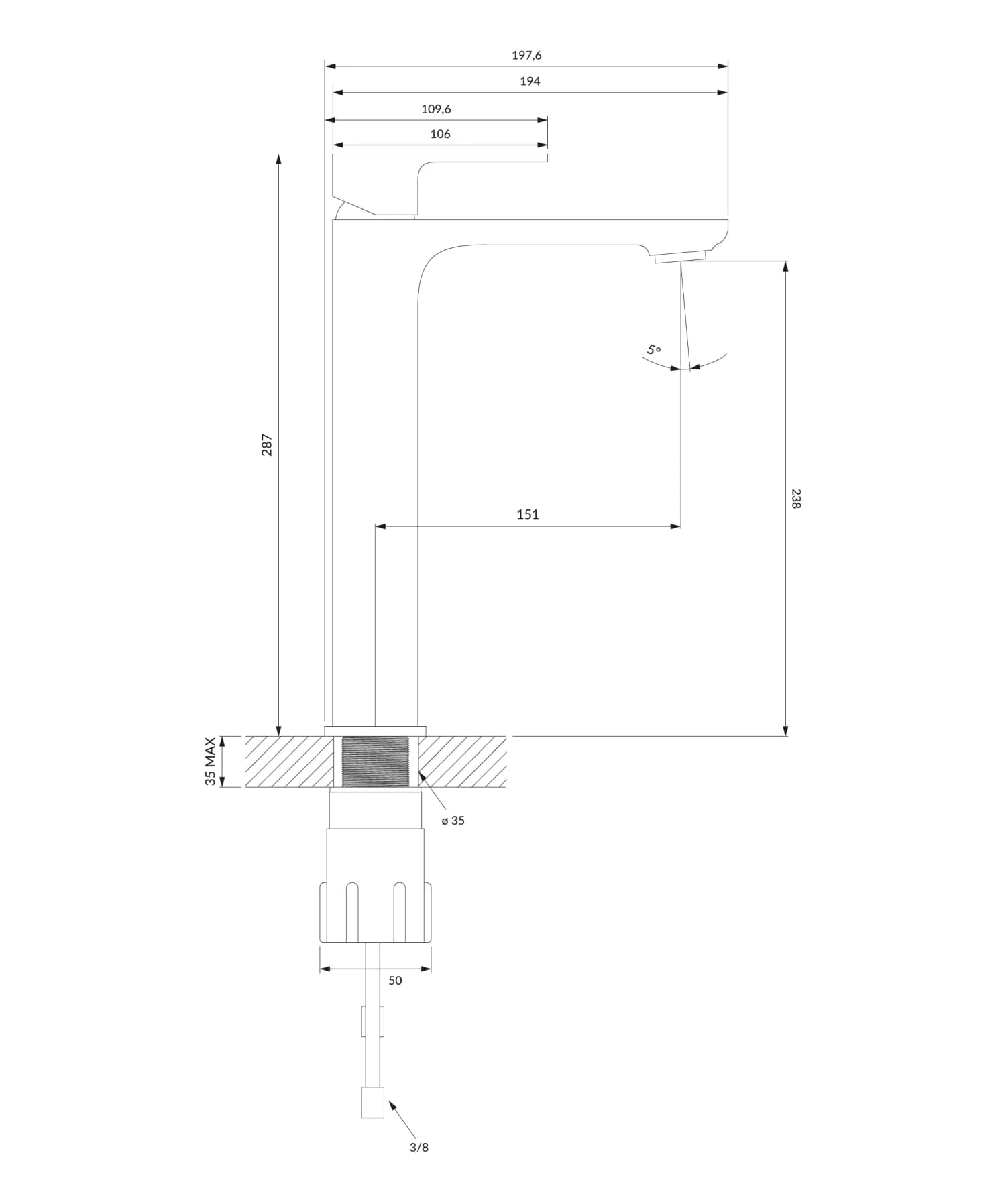 AP2212CR Rysunek techniczny