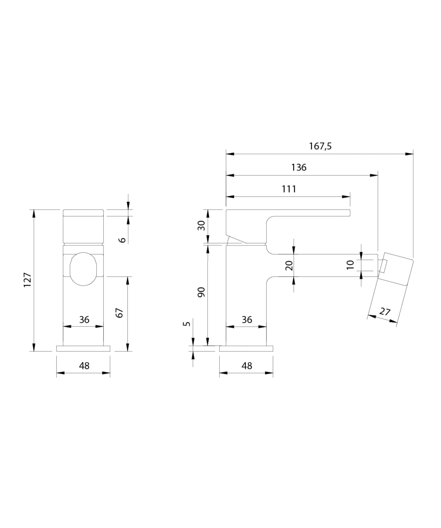 BA7820BL Rysunek techniczny
