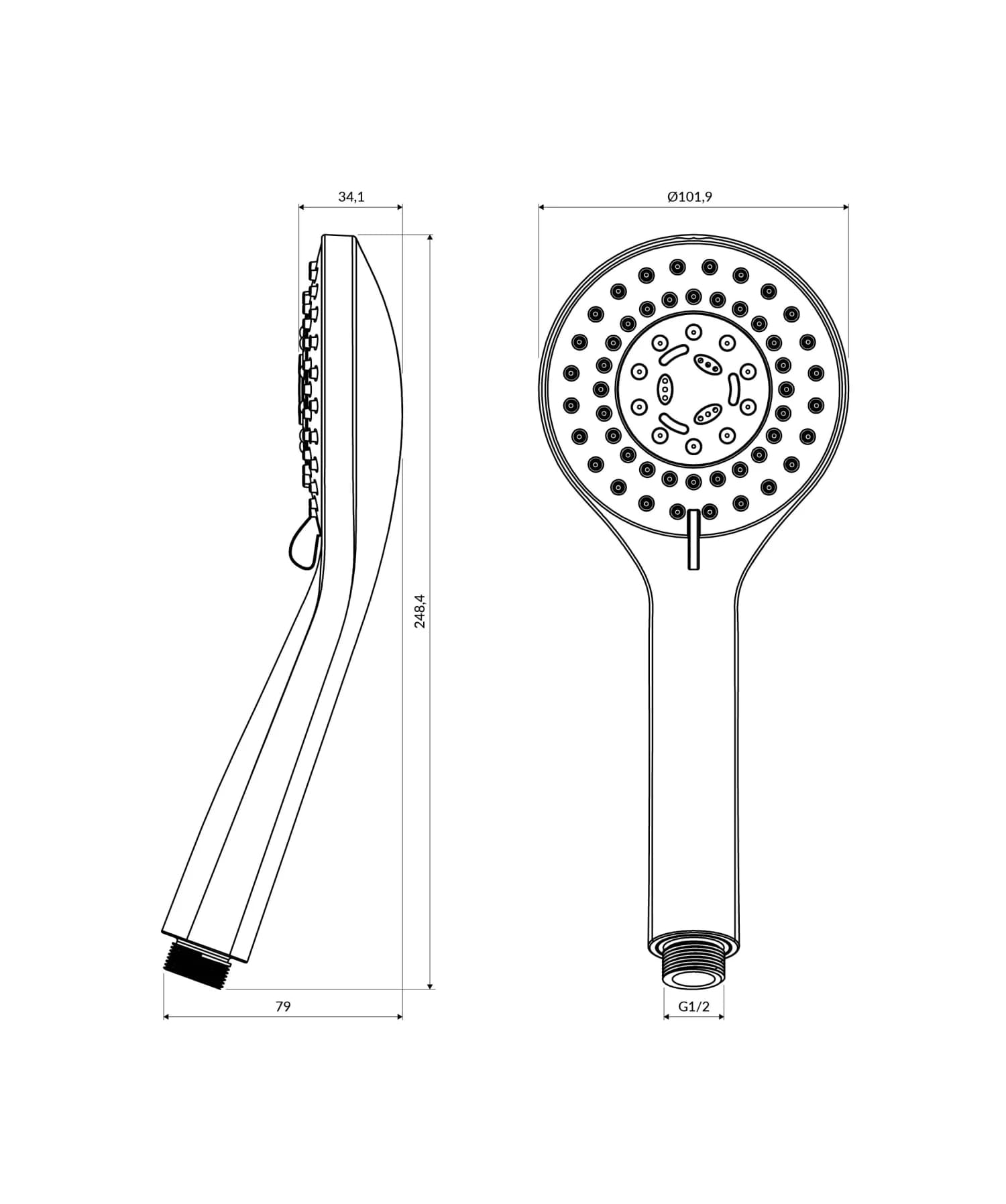 YOSEMITE-RWM Rysunek techniczny