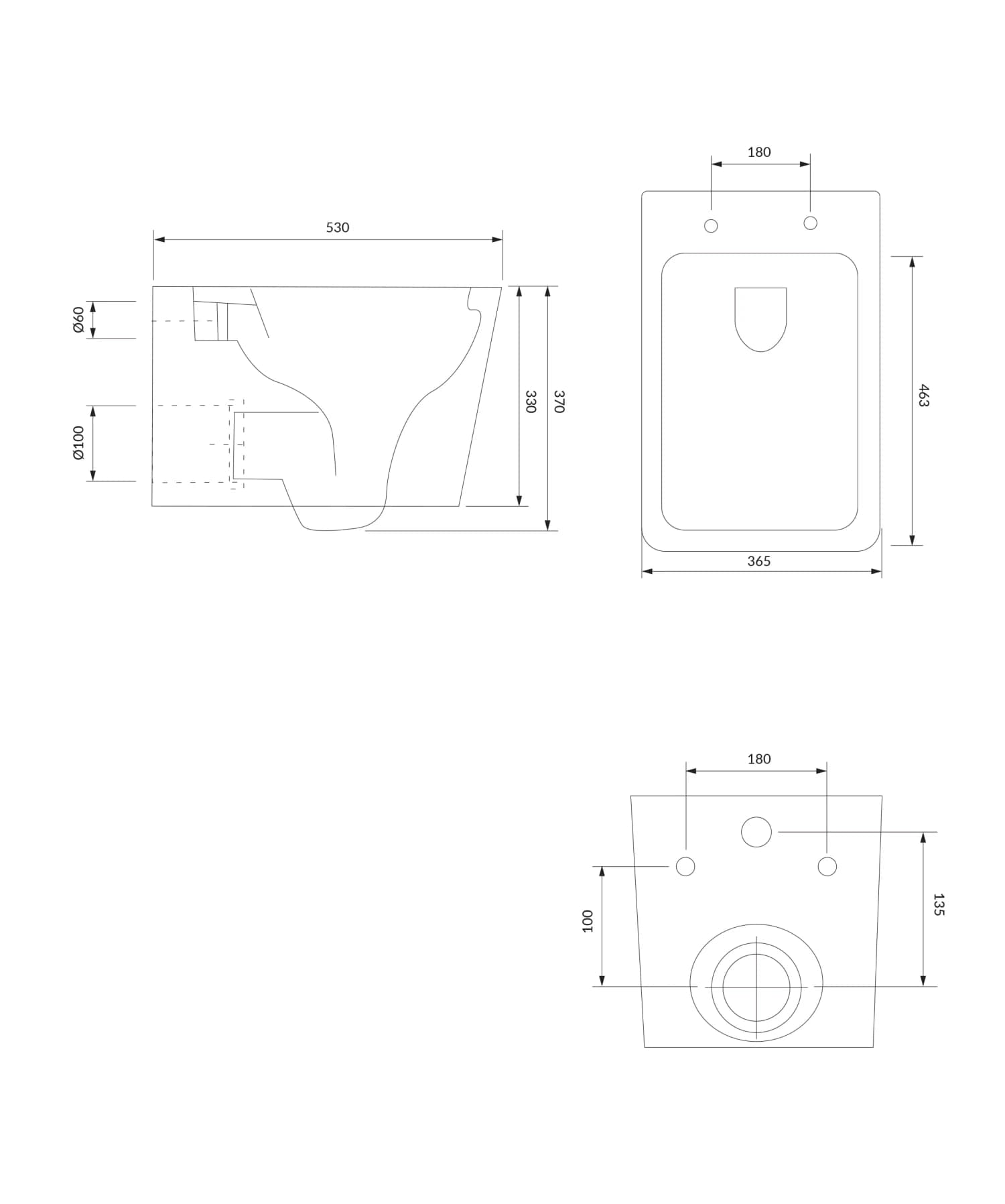 BOSTONMWBP Rysunek techniczny