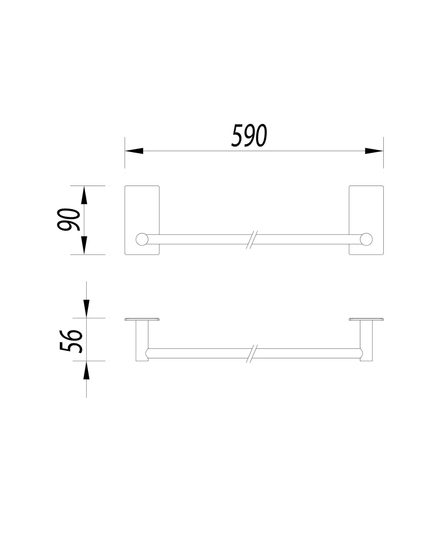 ST30216CR Rysunek techniczny