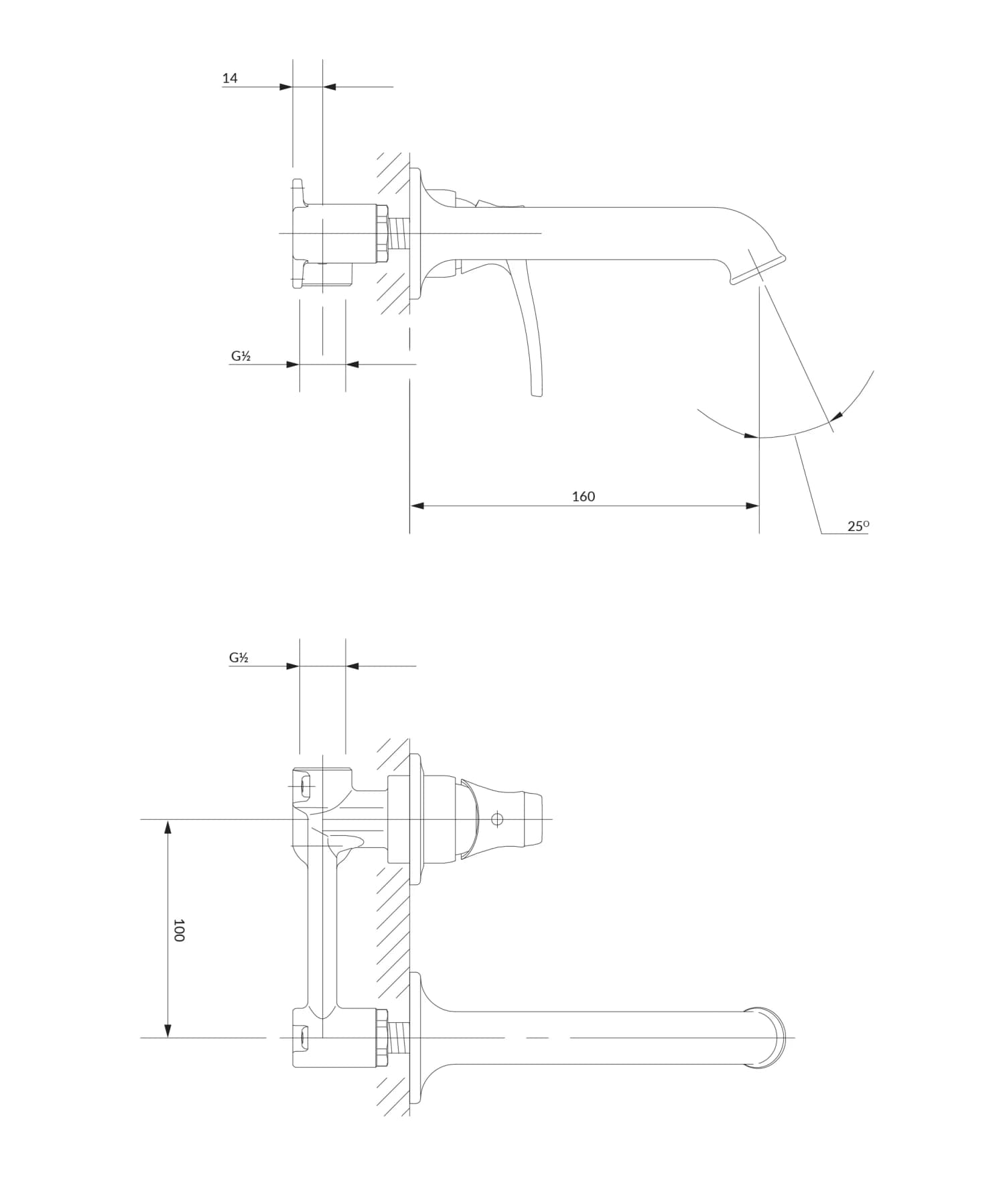 AD5115GL Rysunek techniczny