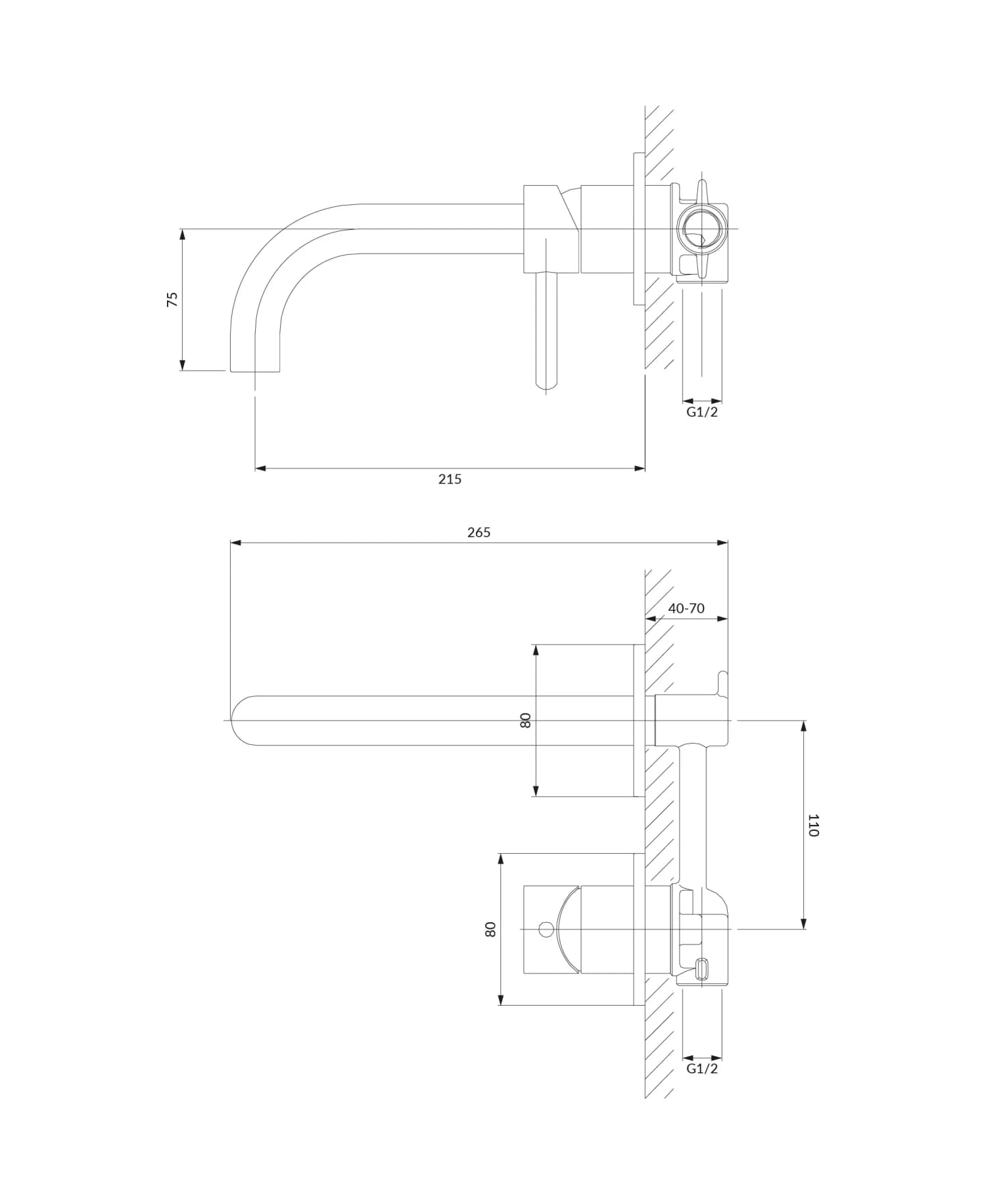 Y1215CR Rysunek techniczny