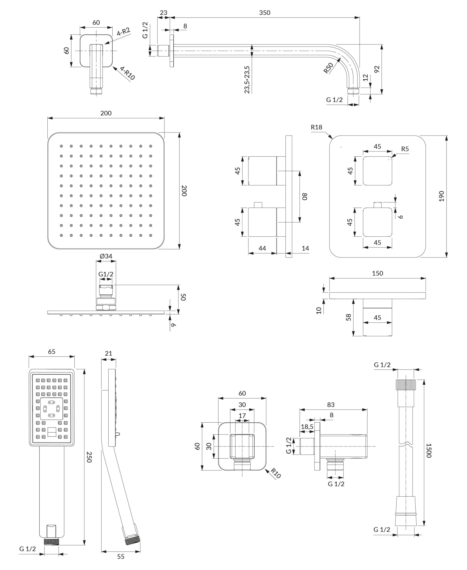 SYSSL11GR Rysunek techniczny