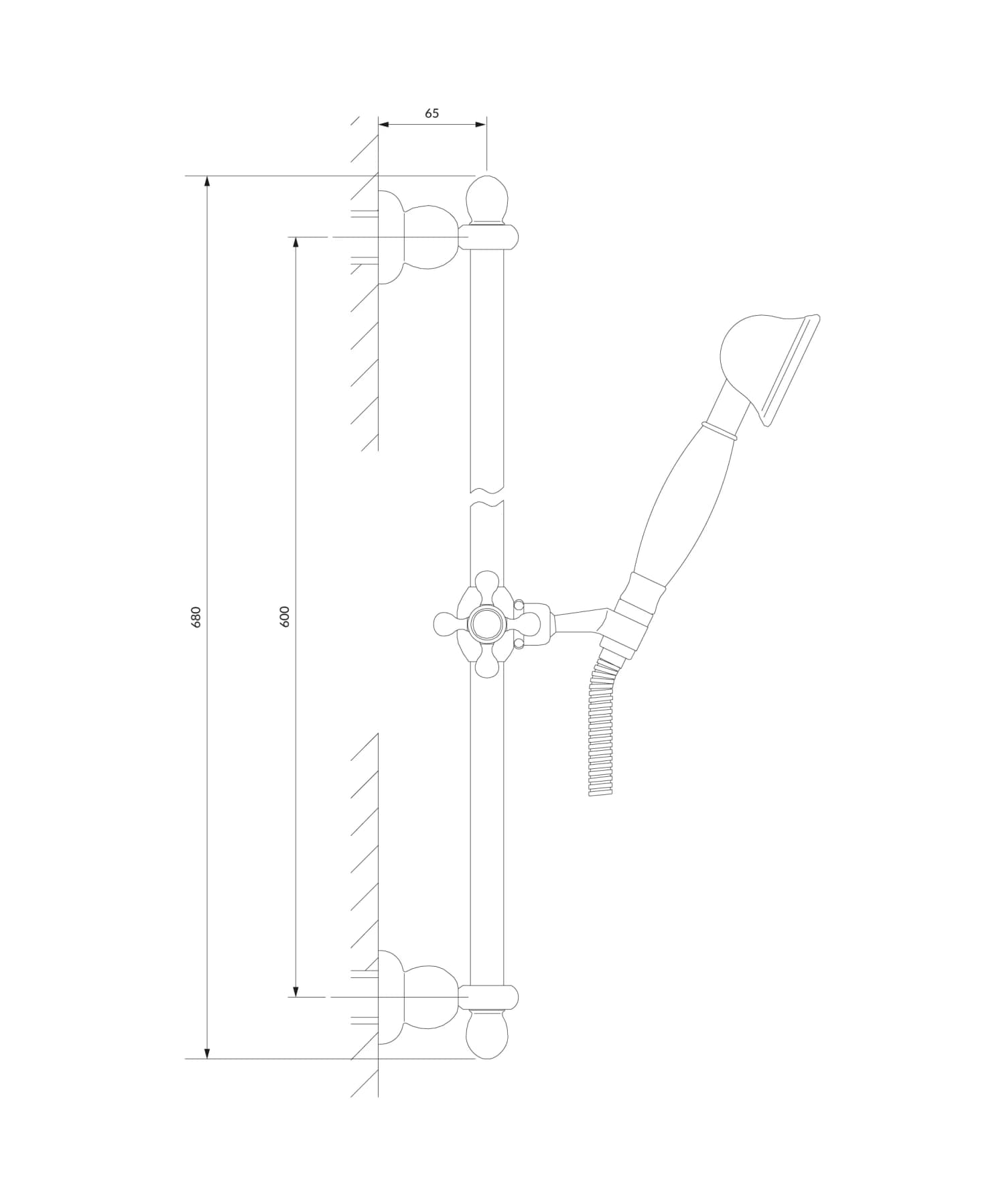 ARTDECO-SCR Rysunek techniczny