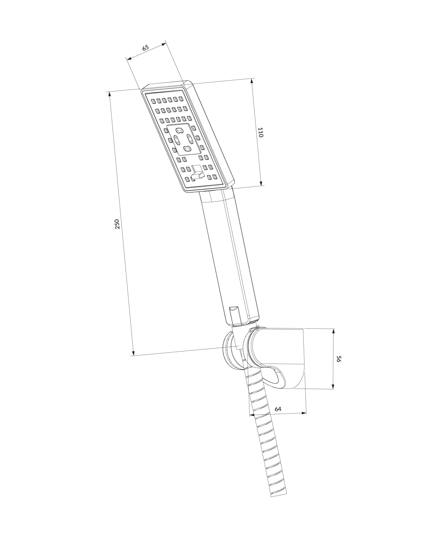 JIMJIM-PIN Rysunek techniczny