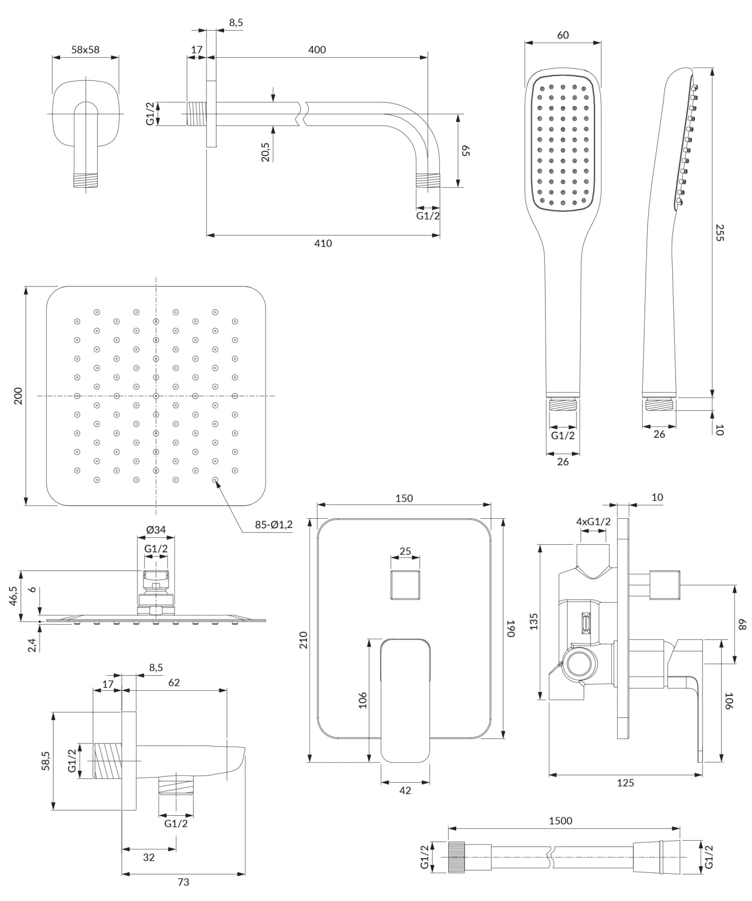 SYSAP10CR Rysunek techniczny