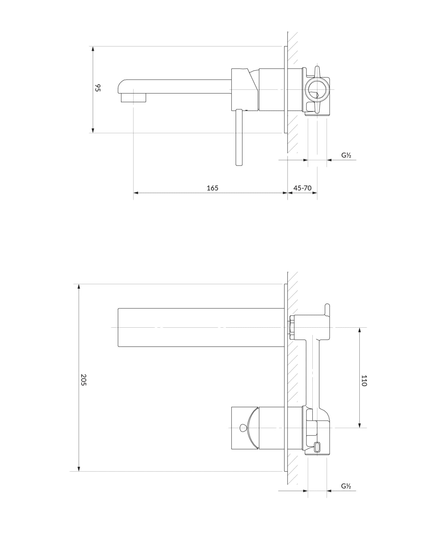 DA5015BL Rysunek techniczny