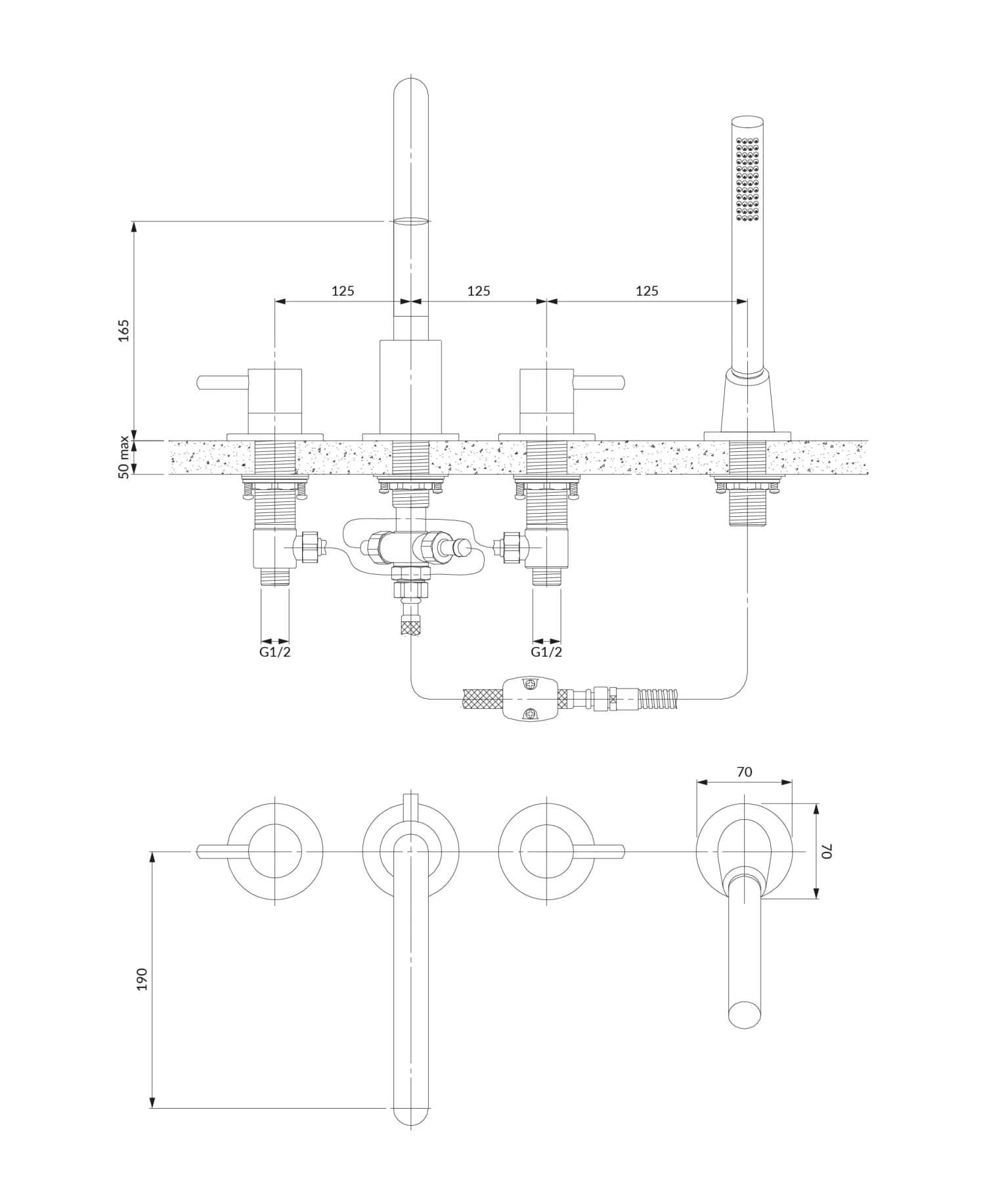Y1232CP Rysunek techniczny