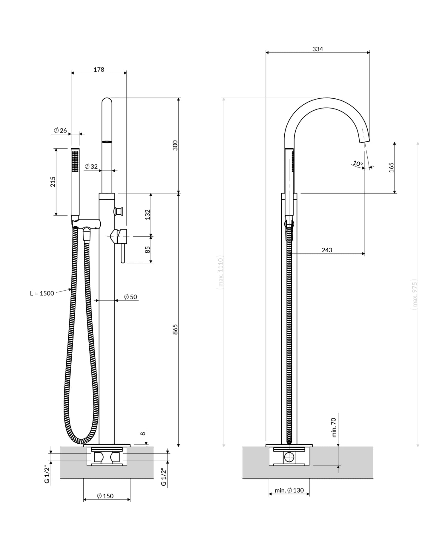 Y1233-SNI Rysunek techniczny