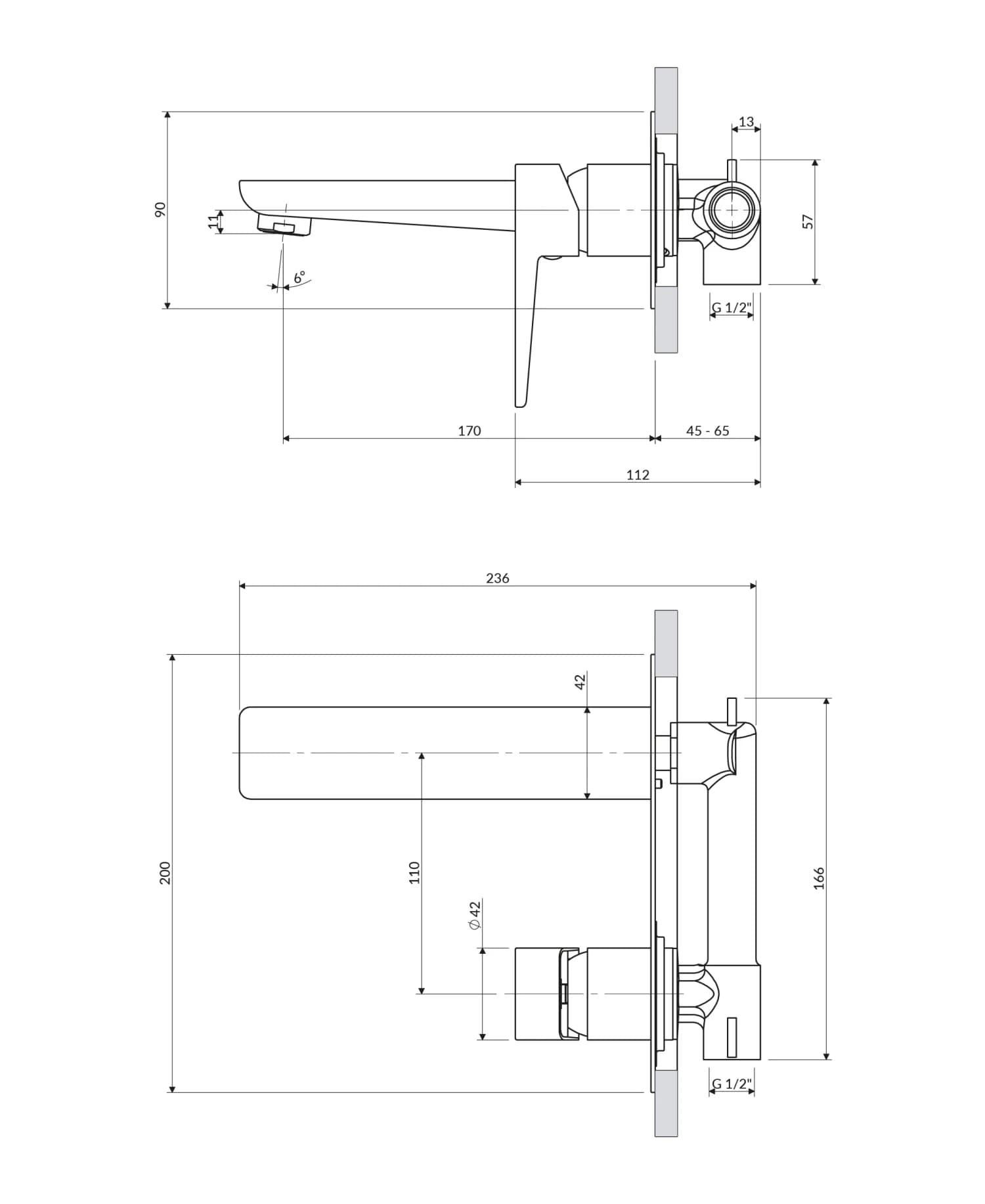 PM7415CRB Rysunek techniczny