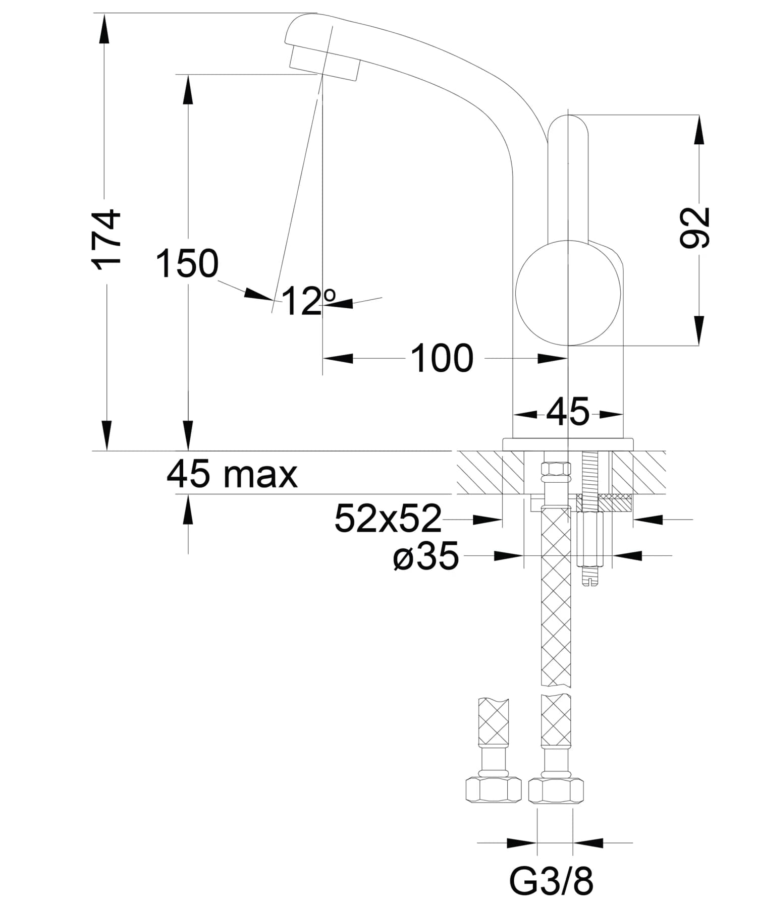 DA5011GL Rysunek techniczny
