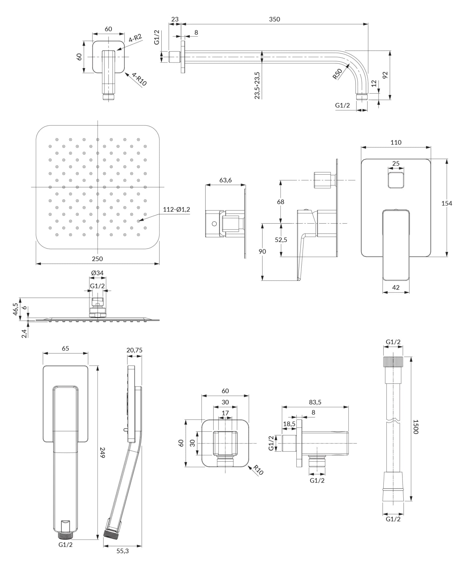 SYSPM21IN Rysunek techniczny