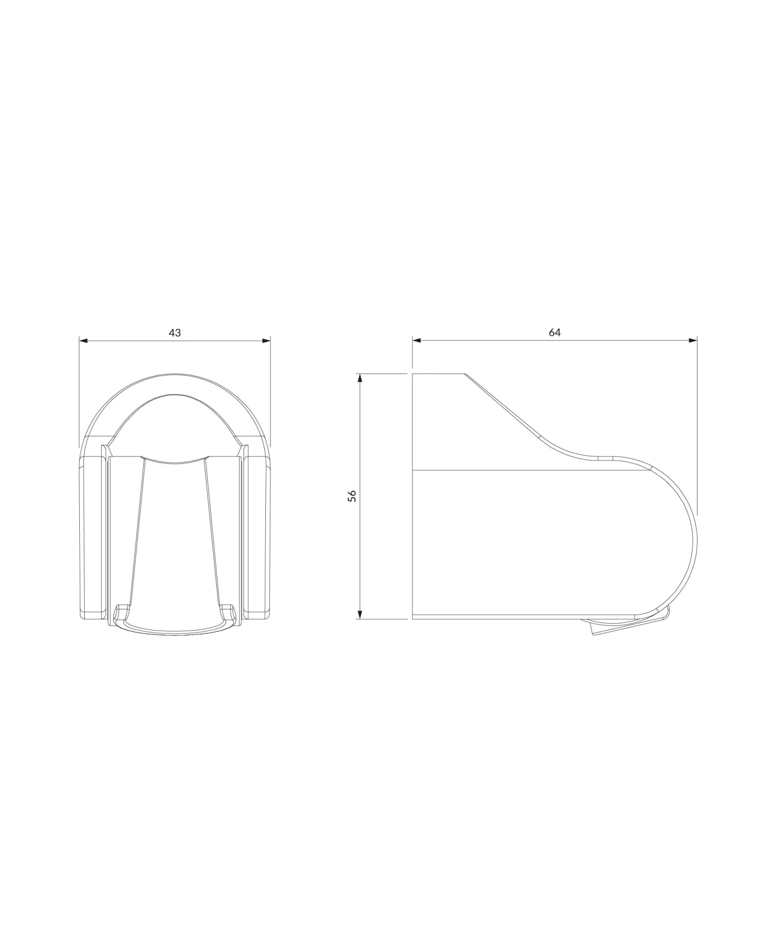 2060CR Rysunek techniczny
